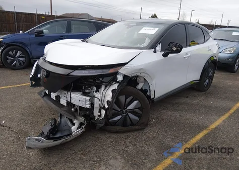 2025 Nissan Ariya Evolve+ из США, поврежденный, VIN JN8DF0BF0SM765940